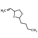 CAS 登录号：62999-49-9， 2-丁基-4-乙烯基-1,3-二氧戊环