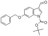 CAS 登录号：630110-71-3， 3-甲酰基-6-(苯基甲氧基)-1H-吲哚-1-羧酸叔丁酯