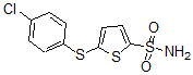 CAS#: 63031-81-2, 5-[(4-Chlorophenyl)Thio]-2-Thiophenesulfonamide