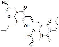 CAS#: 63059-36-9, 3-Butyl-5-[3-[1-Butyl-3-(Carboxymethyl)-1,2,3,4-Tetrahydro-6-Hydroxy-2,4-Dioxopyrimidin-5-Yl]Allylidene]Tetrahydro-2,4,6-Trioxo-2H-Pyrimidine-1-Acetic Acid