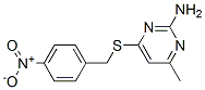 CAS 登录号：6308-31-2， 4-甲基-6-[(4-硝基苯基)甲硫基]嘧啶-2-胺