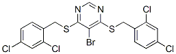 CAS#: 6308-37-8, 5-Bromo-4,6-Bis[(2,4-Dichlorophenyl)Methylsulfanyl]Pyrimidine