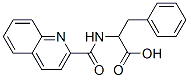 CAS 登录号:6308-53-8, 3-苯基-2-(喹啉-2-羰基氨基)丙酸