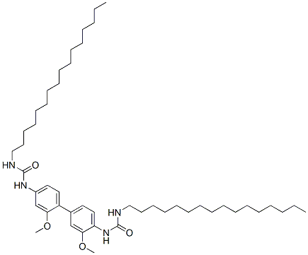 CAS#: 6312-97-6, 1-Hexadecyl-3-[4-[4-(Hexadecylcarbamoylamino)-2-Methoxy-Phenyl]-2-Methoxy-Phenyl]Urea