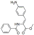 CAS 登录号:6313-93-5, 3-(4-氨基苯基)-2-苯甲酰胺基-丙-2-烯酸甲酯