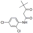 CAS 登录号：63134-34-9， N-(2,4-二氯苯基)-4,4-二甲基-3-氧代戊酰胺