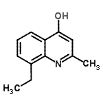 CAS#: 63136-23-2, 8-Ethyl-2-Methyl-4(1H)-Quinolinone