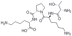 CAS 登录号：63138-91-0， 赖氨酰(4)-他福新
