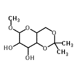 CAS#: 63167-67-9, Methyl 4,6-O-Isopropylidenehexopyranoside