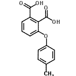 CAS#: 63181-80-6, 3-(4-Methylphenoxy)Phthalic Acid