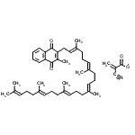 CAS#: 63194-30-9, 2-Cyanoprop-2-Enoate; 2-[(2E,6E,10E,14E,18E)-3,7,11,15,19,23-Hexamethyltetracosa-2,6,10,14,18,22-Hexaenyl]-3-Methyl-Naphthalene-1,4-Dione
