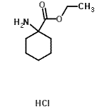 CAS#: 63203-48-5, Ethyl 1-Aminocyclohexanecarboxylate Hydrochloride (1:1)