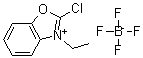 CAS 登录号：63212-53-3， 2-氯-3-乙基-1,3-苯并恶唑-3-鎓四氟硼酸盐