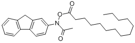 CAS 登录号:63224-44-2, N-肉豆蔻酰基氧基-N-乙酰基-2-氨基芴