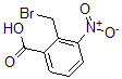 CAS 登录号：632340-56-8， 2-(溴甲基)-3-硝基-苯甲酸