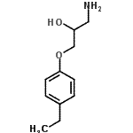 CAS#: 63273-71-2, 1-Amino-3-(4-Ethylphenoxy)-2-Propanol