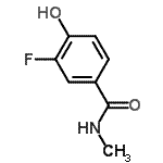 CAS#: 633317-77-8, 3-fluoro-4-hydroxy-N-methyl-benzamide
