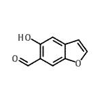 CAS#: 63376-65-8, 5-Hydroxy-1-Benzofuran-6-Carbaldehyde