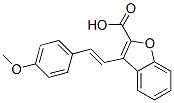 CAS#: 63405-24-3, 3-[2-(4-Methoxyphenyl)Ethenyl]Benzofuran-2-Carboxylic Acid