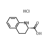 CAS#: 63430-98-8, (2S)-1,2,3,4-Tetrahydro-2-Quinolinecarboxylic Acid Hydrochloride (1:1)