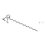 CAS#: 63451-12-7, 1-(Carboxymethyl)-2-Heptadecyl-4,5-Dihydro-1-(2-Hydroxyethyl)-1H-Imidazolium Chloride Sodium Salt (1:1:1)