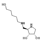 CAS#: 634583-48-5, (2R,3R,4S)-2-{[(5-Hydroxypentyl)amino]methyl}-3,4-pyrrolidinediol