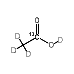 CAS 登录号：63459-47-2， (1-<sup>13</sup>C,<sup>2</sup>H<sub>4</sub>)乙酸