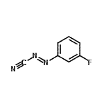 CAS#: 63471-65-8, (E)-(3-Fluorophenyl)Diazenecarbonitrile