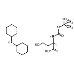 CAS#: 63491-82-7, N-{[(2-Methyl-2-Propanyl)Oxy]Carbonyl}Homoserine - N-Cyclohexylcyclohexanamine (1:1)