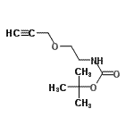 CAS#: 634926-63-9, 2-Methyl-2-propanyl [2-(2-propyn-1-yloxy)ethyl]carbamate