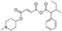 CAS#: 635-32-5, 3-Methyl-2-Phenylvaleroyl 1-Methyl-4-Piperidyl Fumarate