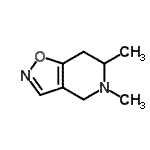 CAS#: 63501-00-8, 5,6-Dimethyl-4,5,6,7-Tetrahydro[1,2]Oxazolo[4,5-c]Pyridine