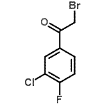 CAS#: 63529-30-6, 2-Bromo-1-(3-Chloro-4-Fluorophenyl)Ethanone