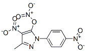 CAS 登录号:63549-41-7, 3-甲基-4-硝基-1-(4-硝基苯基)-1H-吡唑-5-醇硝酸盐