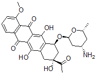 CAS#: 63568-77-4, 4'-Deoxydaunomycin