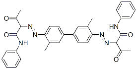 CAS#: 6358-88-9, 2,2'-[(3,3'-Dimethyl[1,1'-Biphenyl]-4,4'-Diyl)Bis(Azo)]Bis[3-Oxo-N-Phenylbutyramide]