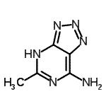 CAS#: 63586-32-3, 5-Methyl-1H-[1,2,3]Triazolo[4,5-d]Pyrimidin-7-Amine