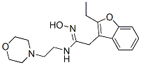 CAS#: 63605-45-8, 2-Ethyl-N-(2-Morpholinoethyl)-3-Benzofuranacetamide Oxime
