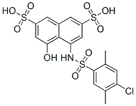 CAS#: 6361-35-9, 8-(2,5-Dimethyl-4-Chlorophenylsulfonamido)-1-Naphthol-3,6-Disulfonic Acid