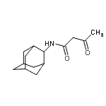 CAS 登录号：63664-40-4， N-(金刚烷-2-基)-3-氧代丁酰胺