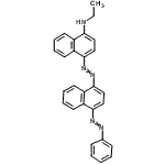 CAS#: 6368-71-4, N-Ethyl-4-{[4-(Phenyldiazenyl)-1-Naphthyl]Diazenyl}-1-Naphthalenamine