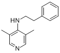CAS 登录号：63681-06-1， N-苯乙基-3,5-二甲基-4-吡啶胺