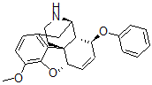 CAS#: 63690-29-9, 6,7-Didehydro-4,5alpha-Epoxy-3-Methoxy-8beta-Phenoxymorphinan