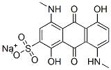 CAS#: 6370-91-8, Sodium 9,10-Dihydro-1,5-Dihydroxy-4,8-Bis(Methylamino)-9,10-Dioxoanthracene-2-Sulphonate