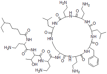CAS 登录号：63700-39-0， 多黏菌素 T1