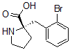 CAS#: 637020-88-3, 2-[(2-Bromophenyl)Methyl]-D-Proline