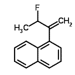 CAS#: 637041-29-3, 1-(3-Fluoro-1-buten-2-yl)naphthalene