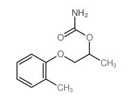 CAS 登录号：63716-26-7， 1-甲基-2-(2-甲基苯基氧基)乙基氨基甲酸酯