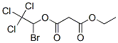 CAS 登录号：63732-08-1， 丙二酸 1-乙基 3-(1-溴-2,2,2-三氯乙基)酯