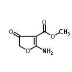 CAS 登录号：637349-28-1， 甲基2-氨基-4-氧代-4,5-二氢-3-呋喃羧酸酯